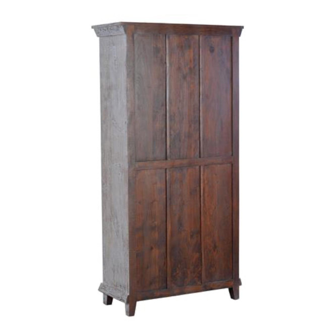 Schrank Holz Mehrfarbig 90x40x180cm
