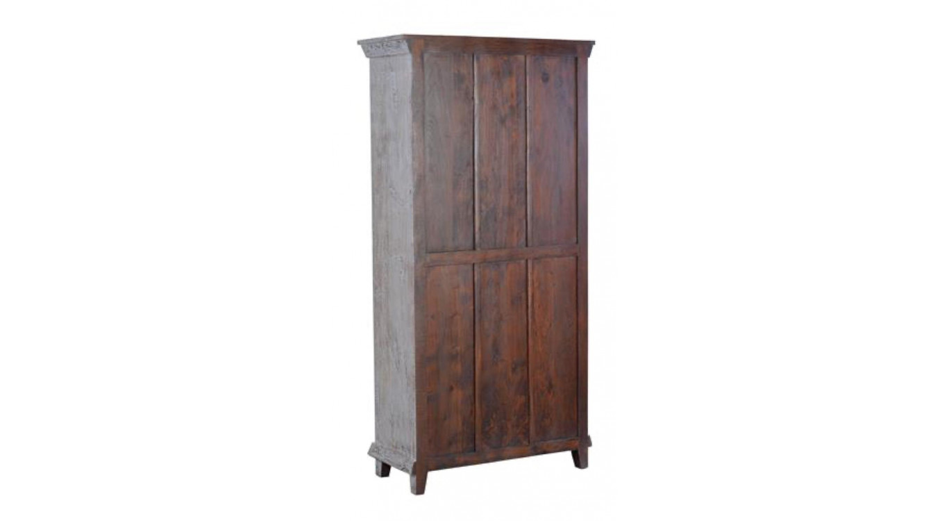 Schrank Holz Mehrfarbig 90x40x180cm