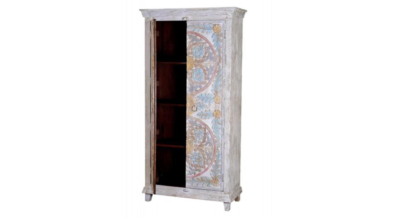 Armoire Bois Multicolore 90x40x180cm