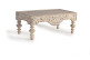 Table Basse Bois Blanc 110x60x46cm