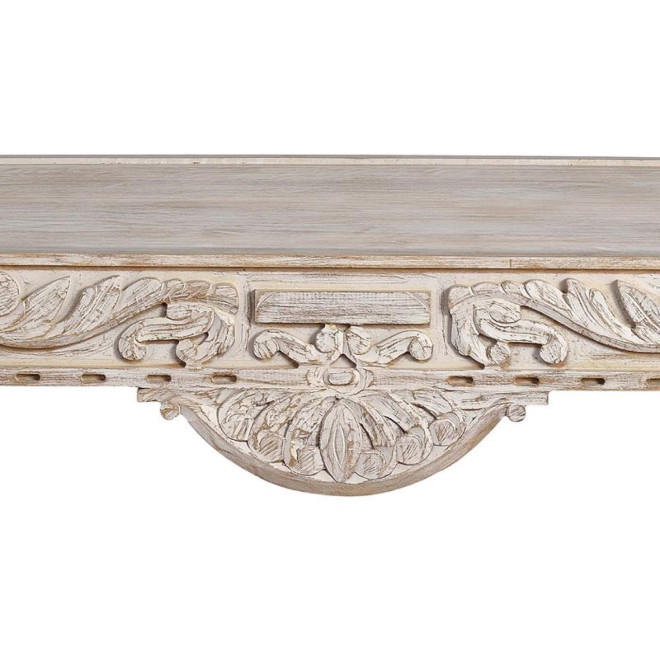 Table Basse Bois Blanc 110x60x46cm