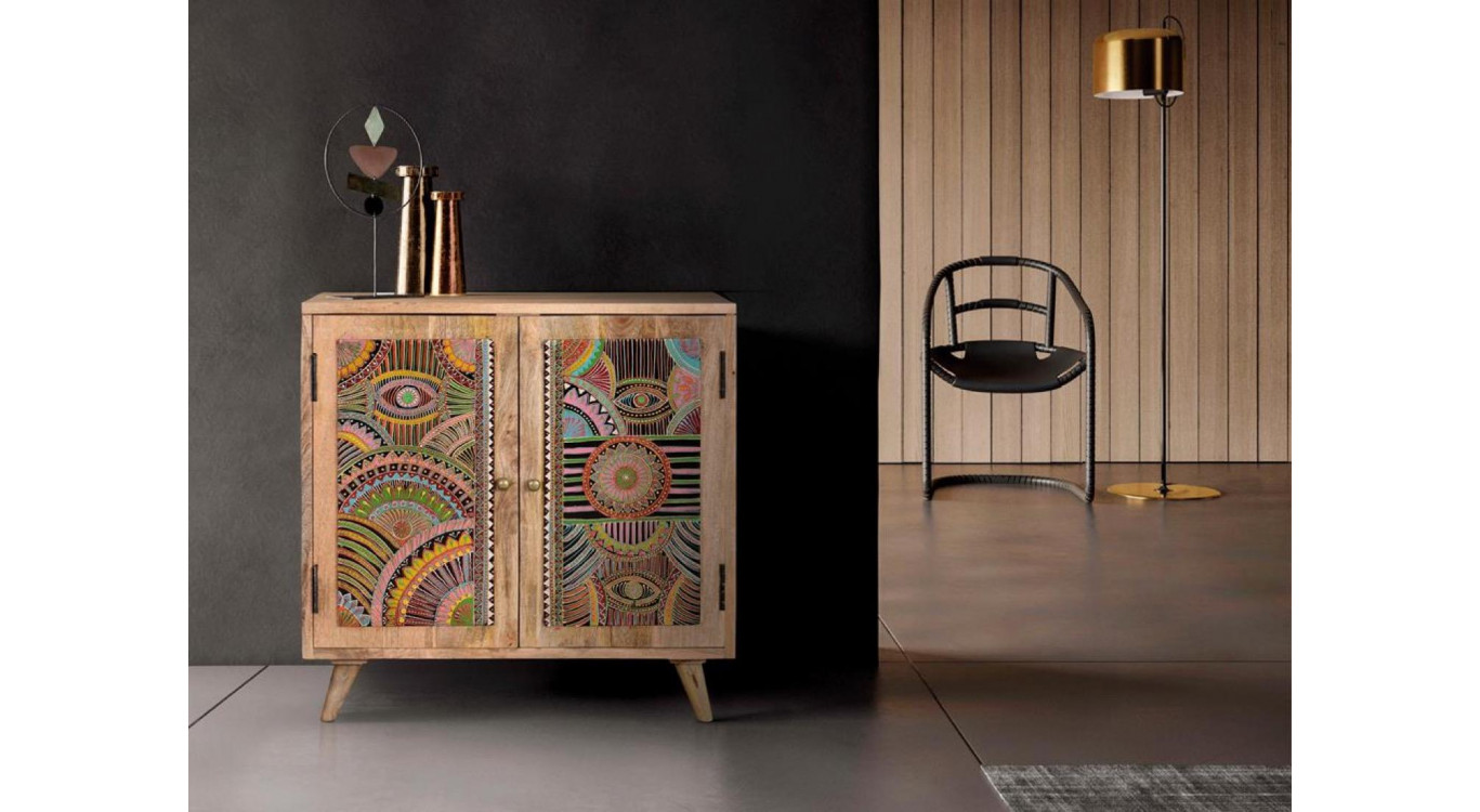 Anrichte Holz Braun 60x30x60cm