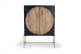 Buffet Wood, Black Iron 100x45x143cm