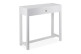 Consola 1 Cajón Madera Blanco 80x27x76cm