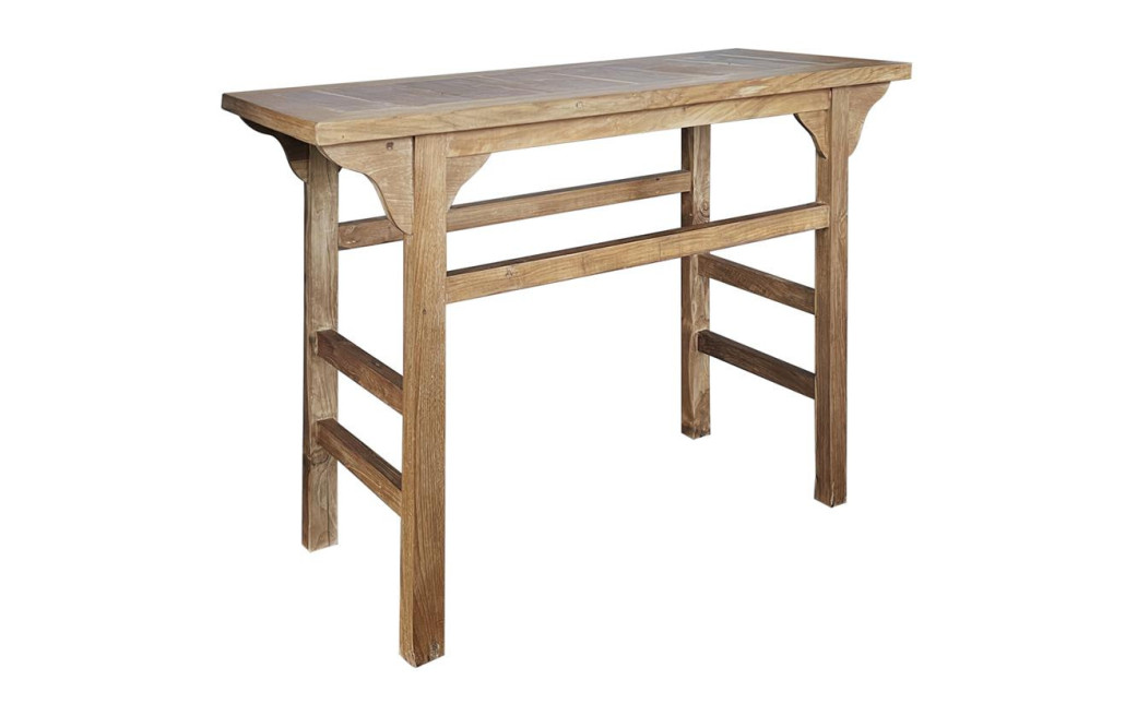 Console Bois Marron 120x40x80cm