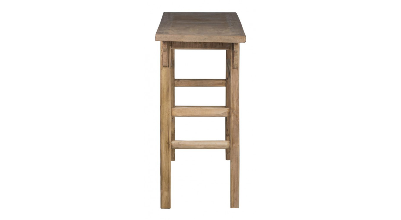 Konsole Holz Braun 120x40x80cm