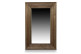 Miroir Ancien Rectangulaire Vertical Bois 64.5x5.5x99cm