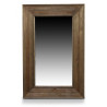 Miroir Ancien Rectangulaire Vertical Bois 64.5x5.5x99cm