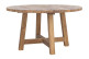 Esstisch Holz Braun 140x140x80cm