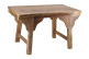 Brown Wooden Coffee Table 85x50x52cm