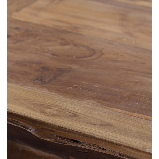 Table Basse Bois Marron 85x50x52cm