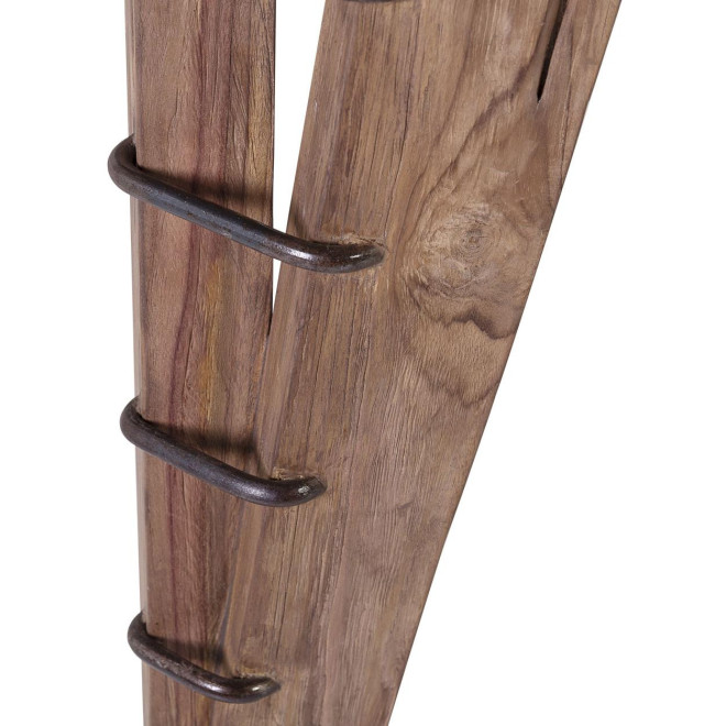 Esstisch Holz Eisen Braun 220x100x78cm