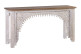 Console in legno bianco 150x40x75cm