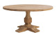 Tavolo da pranzo in legno marrone 160x160x78cm