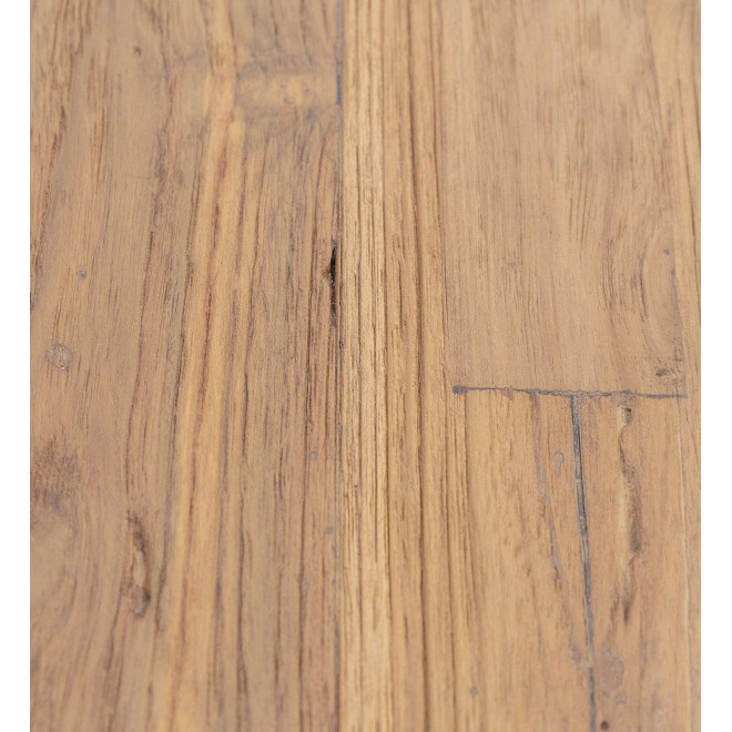Mesa de comedor de madera marrón 160x160x78cm