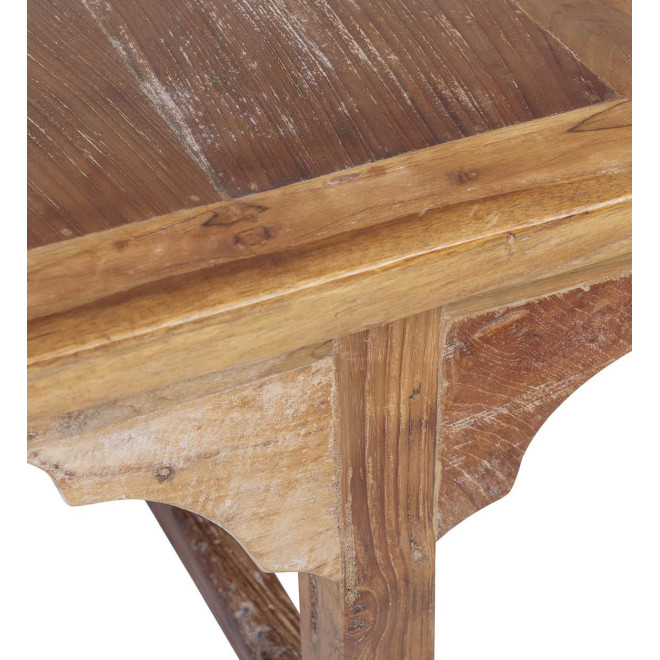 Table Basse Bois Marron 130x50x50cm