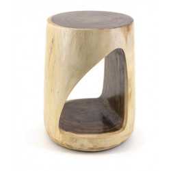 Console Bois Marron 30x30x45cm