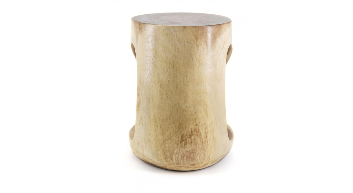 Consola de madera marrón 30x30x45cm