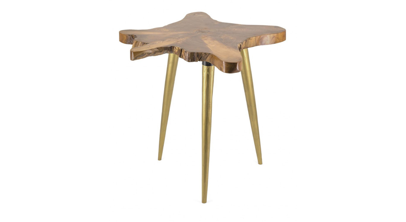 Console Bois Marron 60x60x60cm