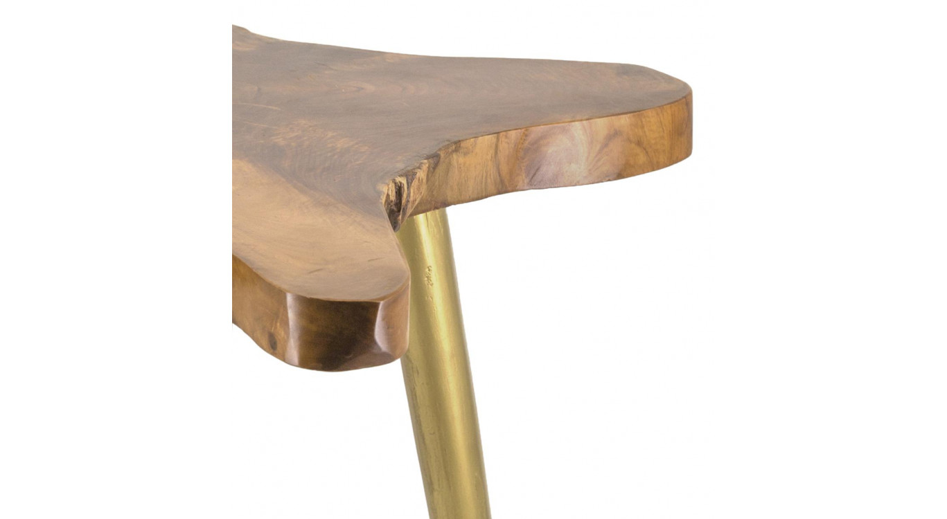 Console Bois Marron 60x60x60cm