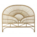 Brown Rattan Headboard 160xx135cm