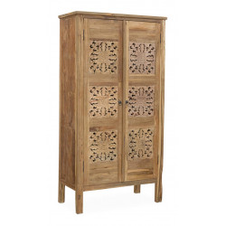 Armoire Bois Marron 95x47x180cm