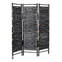 Paravento in legno nero 170x4x150cm
