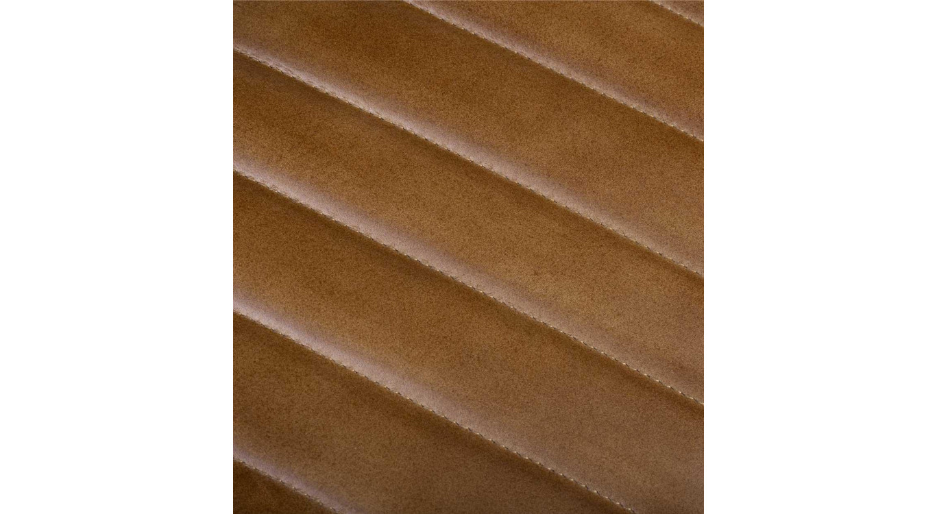 Sedia Peau Fer Marrone 46x50x78cm