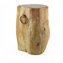 Brown Wood Sculture 35x35x45cm