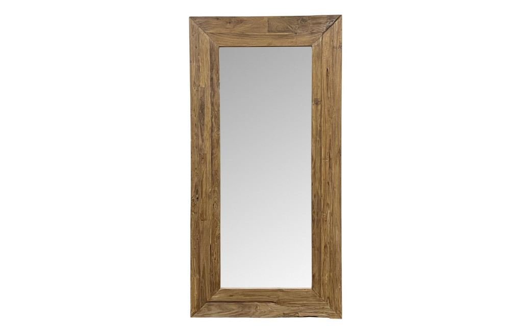 Grand Miroir Bois Marron 100x3x200cm