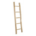 Escalera de madera marrón 45x6x150cm