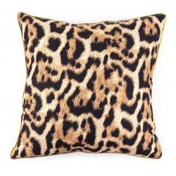 Coussin Polyester Polylin Marron 45x45cm