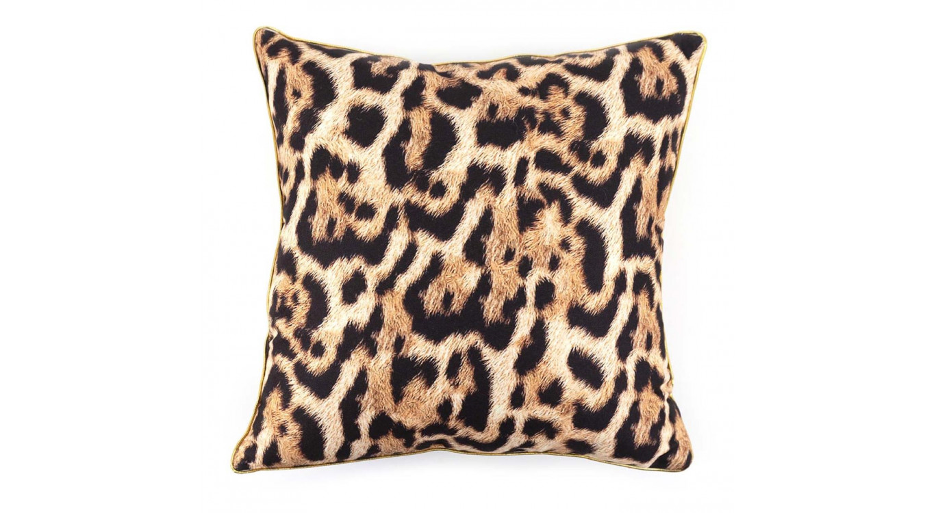 Coussin Polyester Polylin Marron 45x45cm