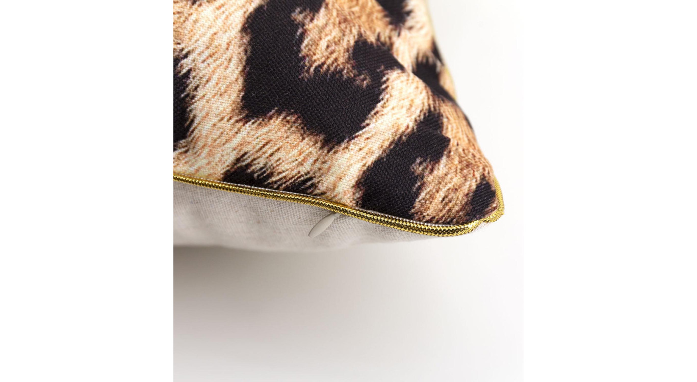 Coussin Polyester Polylin Marron 45x45cm