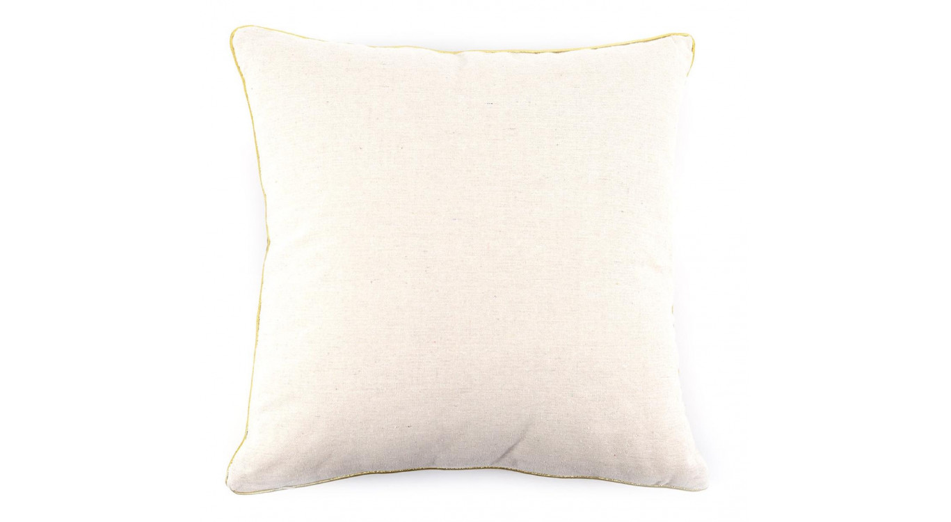 Coussin Polyester Polylin Marron 45x45cm