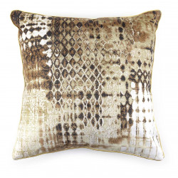 Coussin Polyester Marron 45x45cm