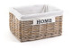 Korb Rattan Braun 32x42x23cm