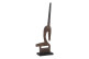 Sculture Oryx Aluminium Brown 28x14x90cm
