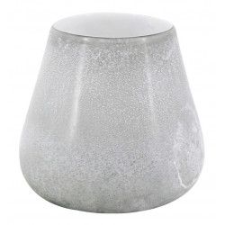 Vase Verre Blanc 20x20x20cm