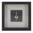 Pintura en vidrio bronce negro 30x30cm