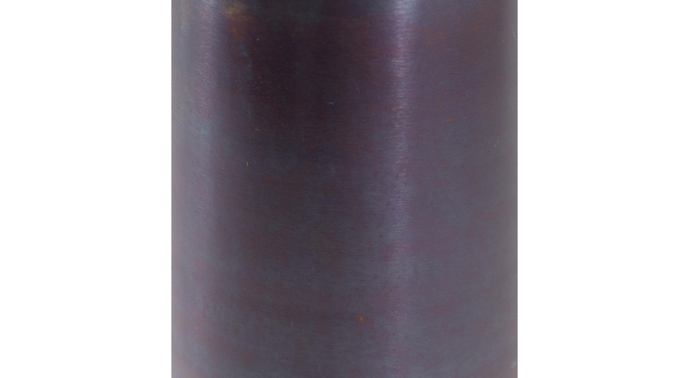 Vase Aluminium Violet 17x17x28cm