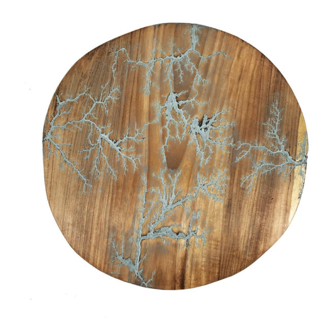 Tableau Bois Marron 50x50cm