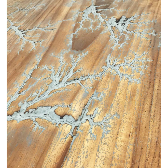 Tableau Bois Marron 50x50cm
