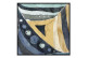 Lienzo azul Tablero MDF 82x4.5x82cm