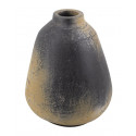 Jarrón de barro gris 23x23x28cm
