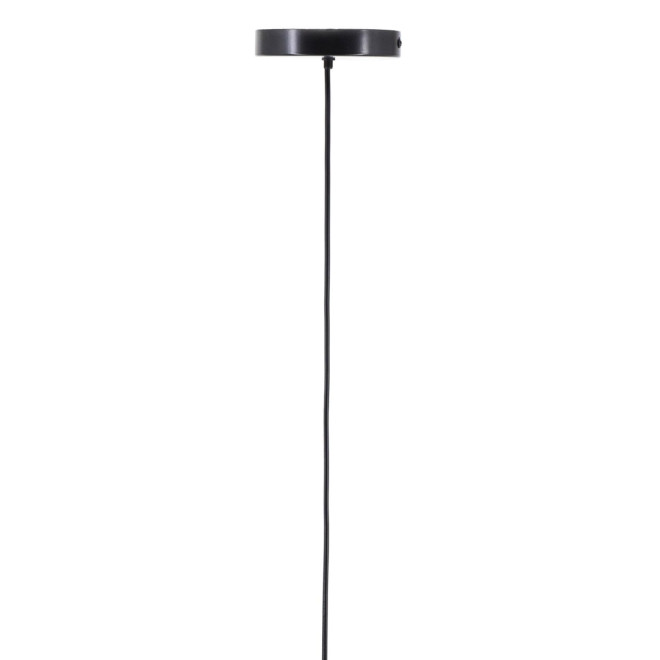 Lustre Fer Noir 50x50x20cm