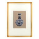 Wandbild Glas Leinwand Gold 50x70cm