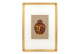 Pintura Lienzo Vidrio Rojo 50x70cm