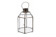 Laterne Glas Bronze Bronze 15x13x22cm
