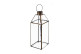 Lantern Glass Bronze Bronze 14x14x37cm